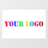 Uw logo promotionele bedrijfs raam sticker (Vel)