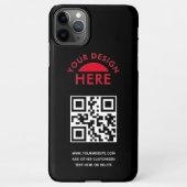 Uw Logo- & QR-code Business Promotiona iPhone Cas iPhone Hoesje (Achterkant)