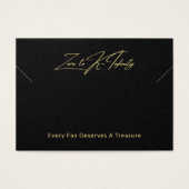 Uw Logo QR-code Hanger Armband Displaykaart Visitekaartje (Voorkant)