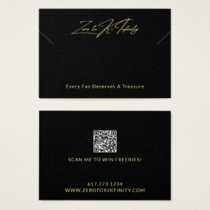 Uw Logo QR-code Hanger Armband Displaykaart Visitekaartje