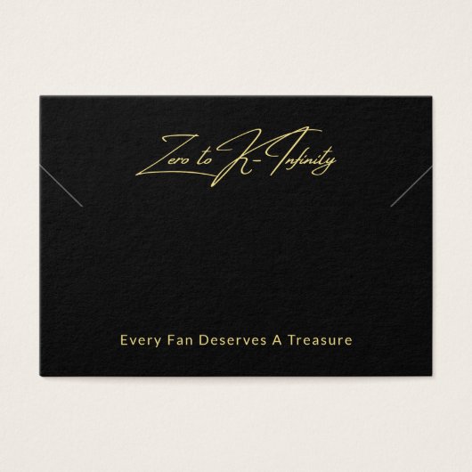 Uw Logo QR Code Ketting Armband Display Kaart (Voorkant)