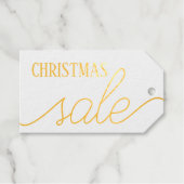 Uw Logo QR-code Luxe Creatieve Kortingcoupon Cadeaulabels (Voorkant (horizontaal))