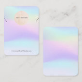 Uw Logo regenboogscherm Kaart groot Visitekaartje (Voorkant / Achterkant)