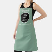 Uw Logo Sage Green website Yellow Business Schort (Insitu)