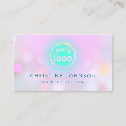 Uw logo schoonheidsspecialiste Salon Spa Visitekaartje (Voorkant)