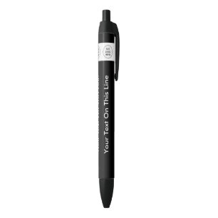 Uw Logo Sjabloon Bulk Promotie Zwarte Inkt Pen