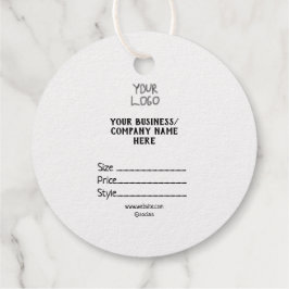 Uw logo social media QR code Prijs labels