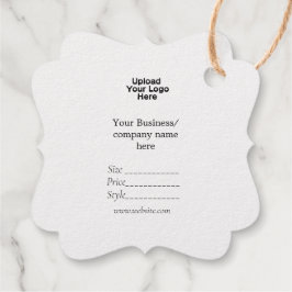 Uw logo social media QR code Prijs labels