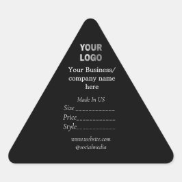 Uw logo social media QR code Prijs labels