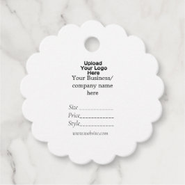 Uw logo social media QR code Prijs labels