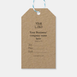 Uw logo social media QR code Prijs labels Cadeaulabel