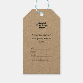 Uw logo social media QR code Prijs labels Cadeaulabel