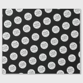 Uw Logo - Stip - Achtergrond WIT Cadeaupapier (Vlak)