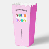 Uw Logo Tekst Info Popcorn Dozen Voorbeeld Bedankdoosjes (Voorkant)