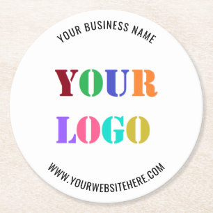 Uw Logo-tekst promotioneel Onderzetter