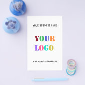 Uw Logo Tekst Promotionele Business Flyer Sjabloon (Enkel)