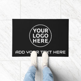 UW LOGO & TEKST Welkom Aangepaste Deurmat van het 