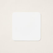 Uw Logo Thin Gold Border Earning Display Kaart (Achterkant)