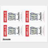 Uw Logo toevoegen aan dit Label voor aangepaste na (Vel)