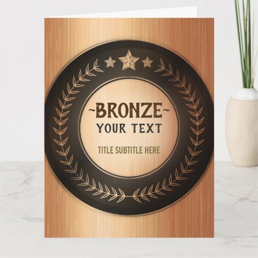 UW LOGO TOEVOEGEN BEDANKKAART (Voorkant)