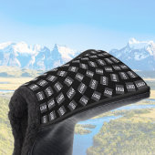 Uw Logo | Uniek Logo-, ontwerp- of Afbeelding-patr Golfheadcover