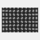 Uw Logo | Uniek Logo-, ontwerp- of Afbeelding-patr Inpakpapier Vel (Voorkant)