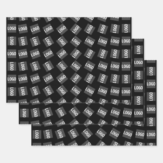 Uw Logo | Uniek Logo-, ontwerp- of Afbeelding-patr Inpakpapier Vel (Set)