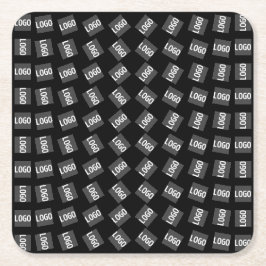 Uw Logo | Uniek Logo-, ontwerp- of Afbeelding-patr Kartonnen Onderzetters