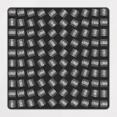 Uw Logo | Uniek Logo-, ontwerp- of Afbeelding-patr Labels (Design 1)