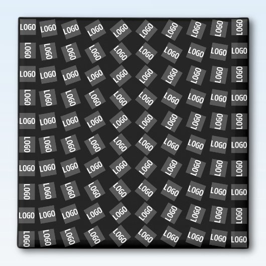 Uw Logo | Uniek Logo-, ontwerp- of Afbeelding-patr Magneet