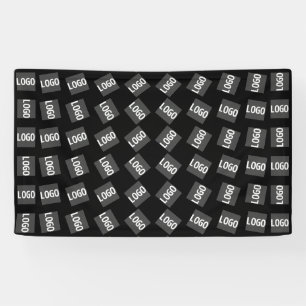 Uw Logo   Uniek Logo-, ontwerp- of Afbeelding-patr Spandoek