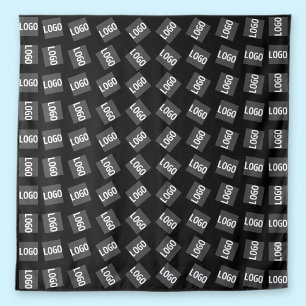 Uw Logo   Uniek Logo-, ontwerp- of Afbeelding-patr Wandkleed