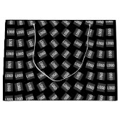 Uw Logo | Uniek logo, ontwerp of afbeeldingspatroo Groot Cadeauzakje (Voorkant)