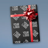 Uw Logo | Unieke afwisselende Logo of ontwerp Cadeaupapier