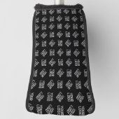 Uw Logo | Unieke afwisselende Logo of ontwerp Golfheadcover (Draai 90)