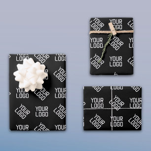 Uw Logo   Unieke afwisselende Logo of ontwerp Inpakpapier Vel