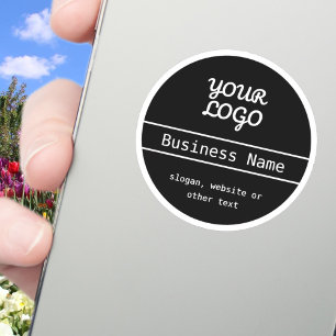 Uw Logo   Unieke bewerkbare ondoorzichtige of tran Sticker