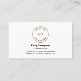 Uw Logo van het Bedrijf het Witte Contact van de N Visitekaartje