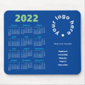 Uw Logo van het Bedrijf & Kleuren van het Merk 202 Muismat (Voorkant)