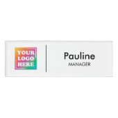 Uw Logo van het BedrijfsBedrijf Naambadge (Voorkant)