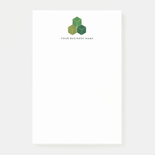 Uw Logo van het BedrijfsBedrijf Post-it® Notes (Voorkant)