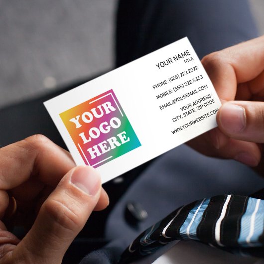 Uw Logo van het BedrijfsBedrijf Visitekaartje
