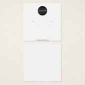 Uw Logo verdient een DisplayCard Vierkante Visitekaartjes (Voorkant /achterkant)