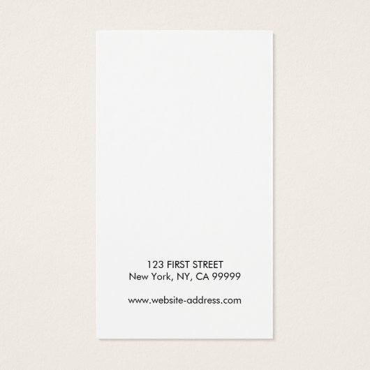 Uw Logo verdient een DisplayCard Visitekaartje (Achterkant)