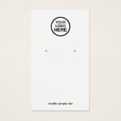 Uw Logo verdient een DisplayCard Visitekaartje (Voorkant)