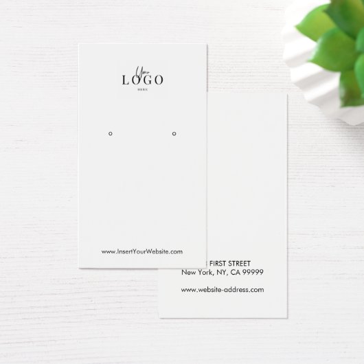 Uw Logo verdient een DisplayCard Visitekaartje (Bureau)