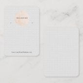 Uw Logo verdient een grote verticale kaart Visitekaartje (Voorkant / Achterkant)