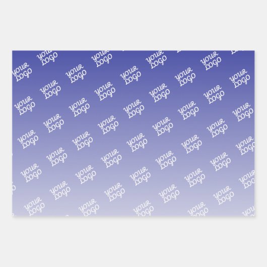 Uw Logo wordt automatisch gekanteld | Bewerkbare k Inpakpapier Vel (Voorkant 2)