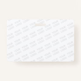 Uw Logo wordt automatisch lichter & herhalend Badge