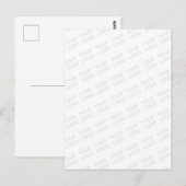 Uw Logo wordt automatisch lichter & herhalend Briefkaart (Voorkant / Achterkant)